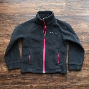 Columbia Fleece XXS (4/5) Black Girls Jacket
